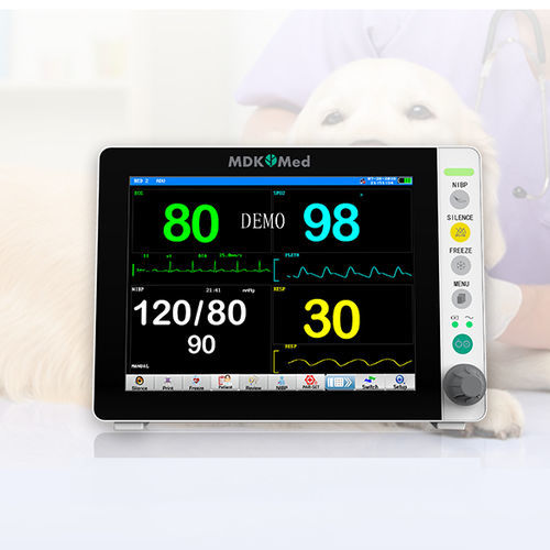 Monitor multiparametrico veterinario - KM8A Vet - Lianying Medical Technology - compatto / ECG / RESP