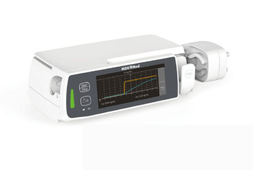 Pompa-siringa per anestesia - MS39 - Lianying Medical Technology - a 1 via / TCI / con touch screen