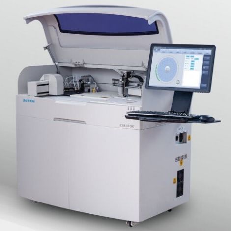 Analizzatore immunologico interamente automatizzato - CIA1800 - Jiangsu Zecen Biotech Co., Ltd - per diagnosi clinica / a chemiluminescenza / da terra