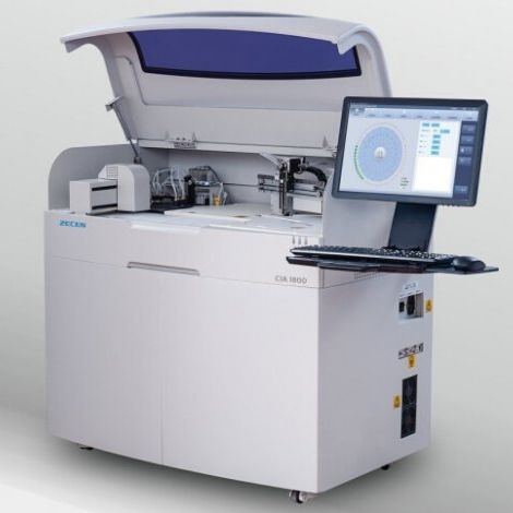 Analizzatore immunologico interamente automatizzato - CIA1800 PLUS - Jiangsu Zecen Biotech Co., Ltd - per diagnosi clinica / a chemiluminescenza / da terra