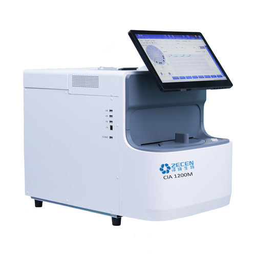 Analizzatore immunologico automatico - 1200M - Jiangsu Zecen Biotech Co., Ltd - per diagnosi clinica / a chemiluminescenza / clinico