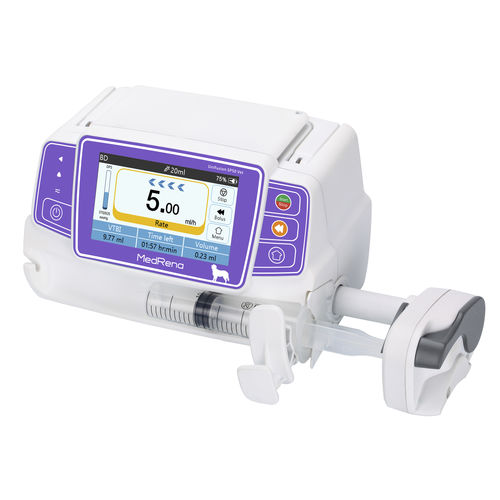 Pompa-siringa veterinaria - UniFusion SP50  - MedRena Biotech - a 1 via / programmabile / automatica