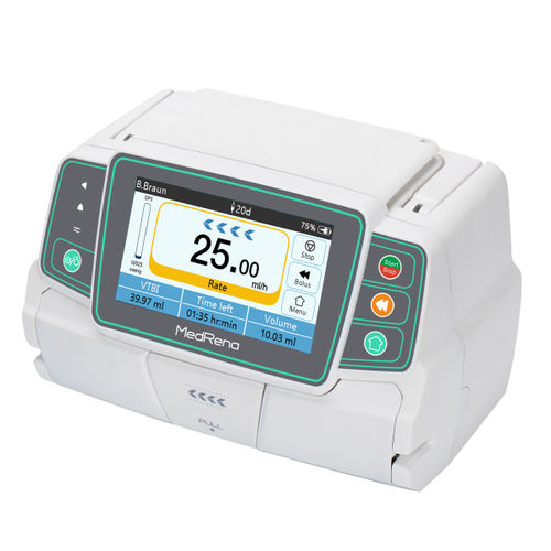 Pompa di perfusione volumetrica - UniFusion VP50 SE - MedRena Biotech - a 1 via / di emergenza / programmabile