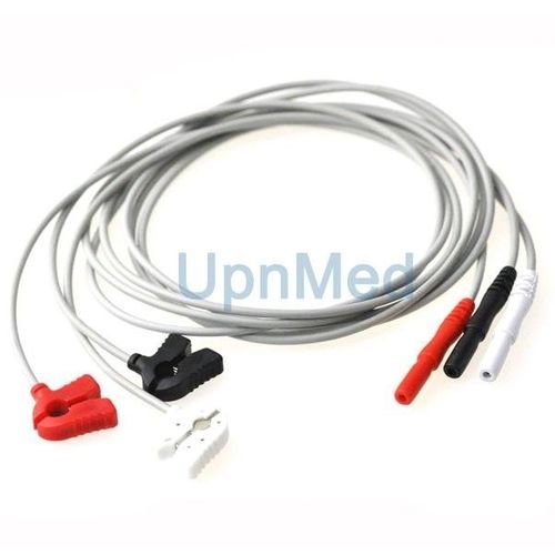 Cavo ECG DIN - Shenzhen UpnMed Equipment Co.,ltd - 3 cavi
