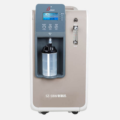 Generatore di ossigeno medico - SZ-5BW - Jiangsu Shuangsheng Medical Equipment - con rotelle