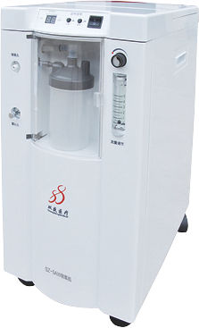 Generatore di ossigeno medico - SZ-5AW  - Jiangsu Shuangsheng Medical Equipment - con rotelle