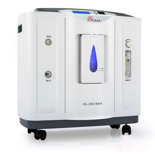 Generatore di ossigeno medico - SS-3WA - Jiangsu Shuangsheng Medical Equipment - con rotelle