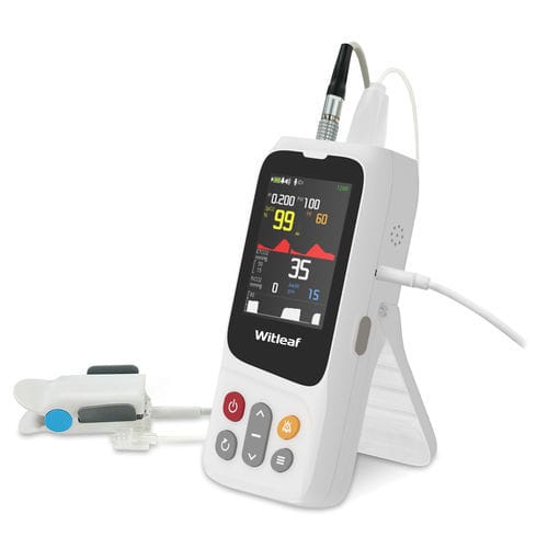Monitor paziente etCO2 - WIT-S300D - Shenzhen Witleaf Medical Electronics - portatile / TEMP / di frequenza respiratoria