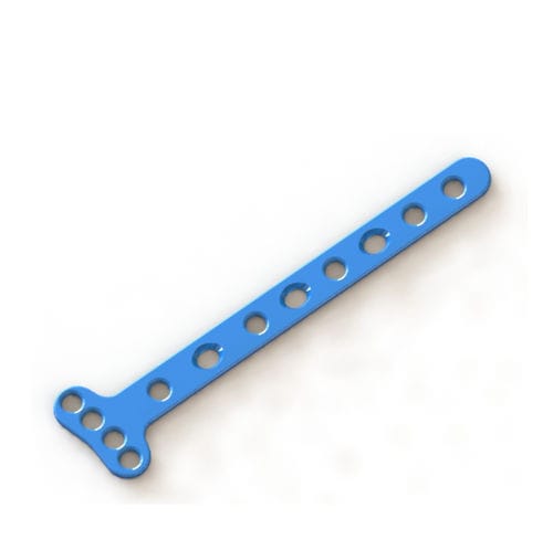 Placca di compressione per ulna - 1306-0516 - SurgTech - bloccata / in titanio