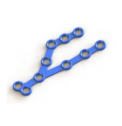 Placca di compressione per calcagno - 1600-7018 - SurgTech - bloccata / in metallo