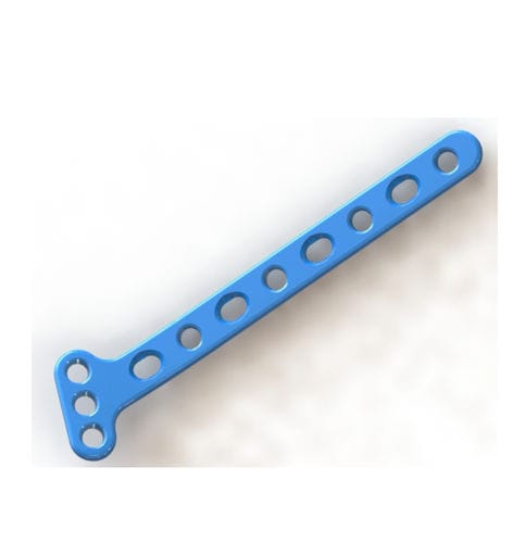 Placca di compressione per mano - 1404-2112 - SurgTech - per piccoli frammenti ossei / bloccata / in titanio