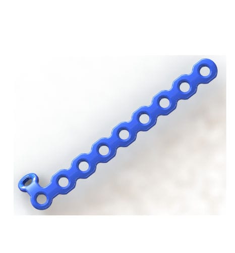 Placca di compressione per mano - 1402-1812 - SurgTech - per piccoli frammenti ossei / bloccata / in titanio