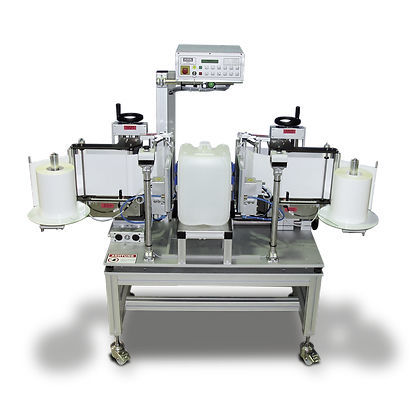 Etichettatrice per container - TNC-2F - b+b Automations- und Steuerungstechnik GmbH - semiautomatica