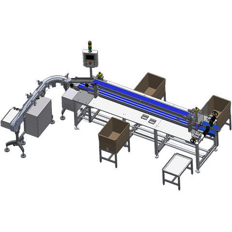Sistema di confezionamento manuale - OWT - b+b Automations- und Steuerungstechnik GmbH - a pavimento / modulare / di trasportatore
