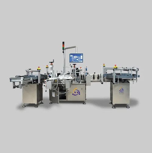 Etichettatrice per bottiglie - VRM series - b+b Automations- und Steuerungstechnik GmbH - per flacone / automatica