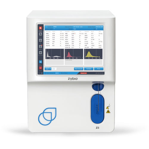 Analizzatore ematologico automatico - Z3 - zybio Inc. - compatto / 21 parametri / con touch screen