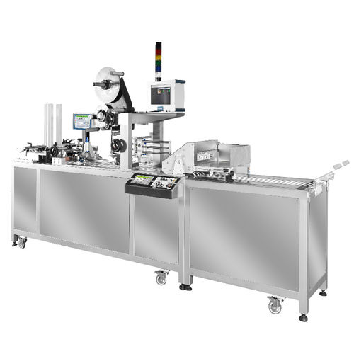 Etichettatrice per l'industria farmaceutica - Cardboard - ARCA LABELING AND MARKING - automatica