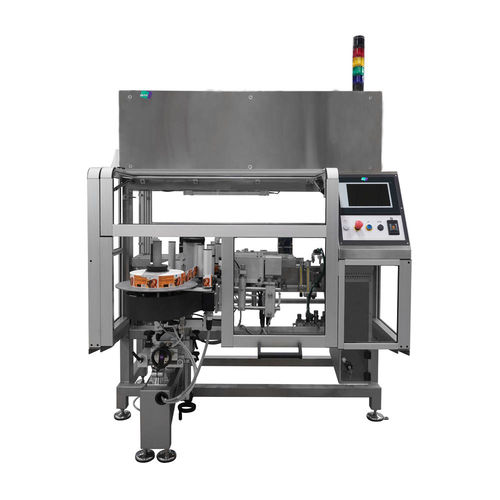 Etichettatrice per l'industria farmaceutica - COMPACT 4.0 - ARCA LABELING AND MARKING - automatica / rotativa