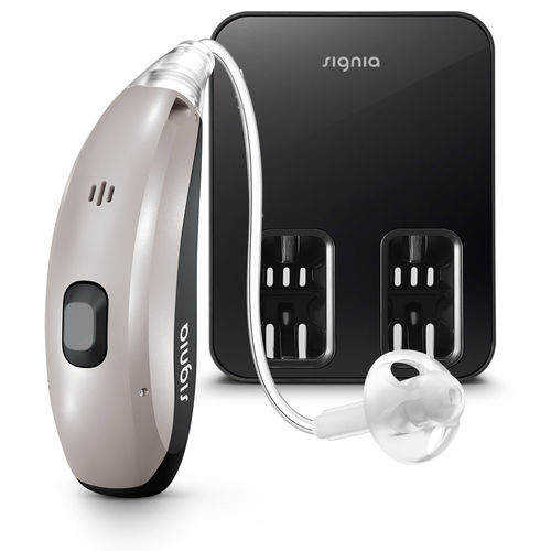 Audioprotesi BTE, open fit - Motion™ Charge&Go Nx. - Signia - con controllo remoto
