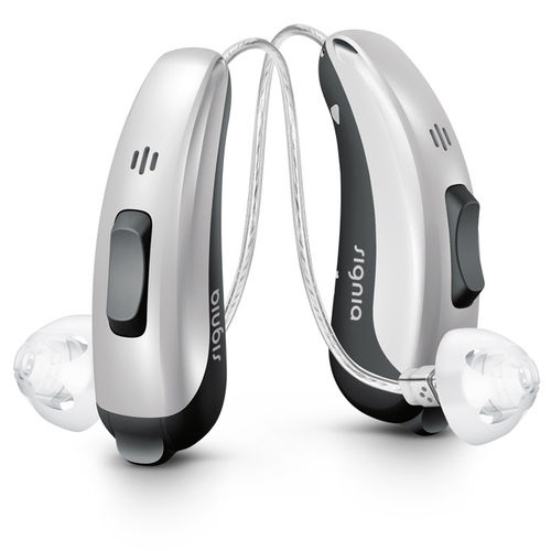 Audioprotesi mini RIC -  CROS Pure 312 Nx - Signia - con controllo remoto