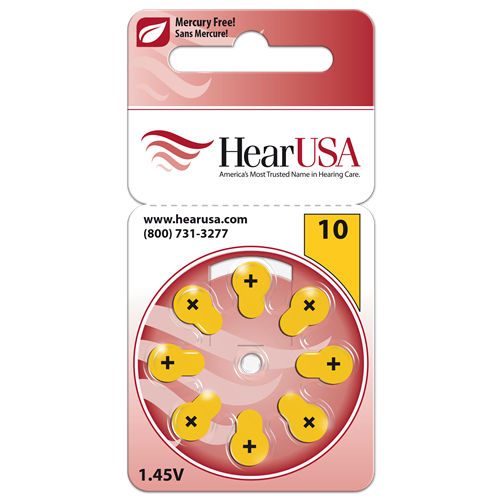 Batteria per audioprotesi - HSA01080 - HearUSA