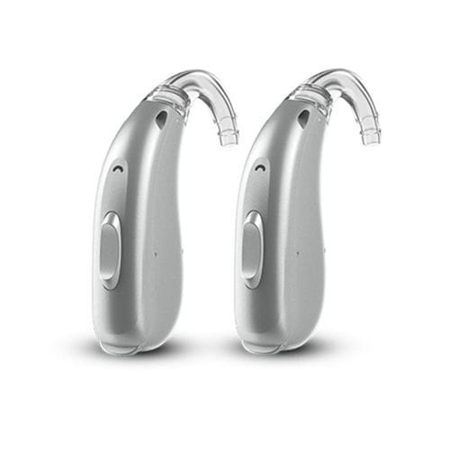 Audioprotesi BTE - B M 7 - Audio-Service - con telecoil / beige / marrone