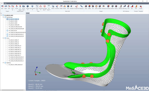 Software di progettazione - MediACE3D - RealDimension Inc. - di acquisizione / di stampa 3D / FAO