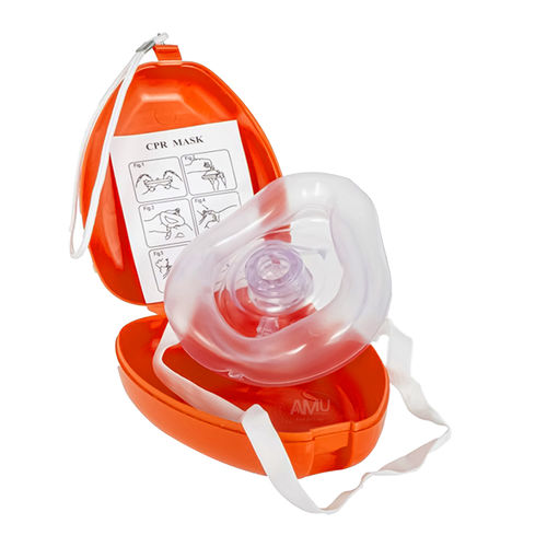 Maschera per rianimazione per RCP - STH034 - Abronn - in plastica / in silicone / con valvola