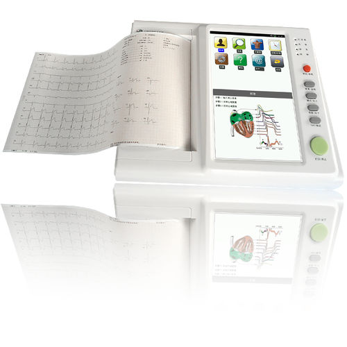 Elettrocardiografo da riposo - E12 - Abronn - 12 canali / digitale / con stampante