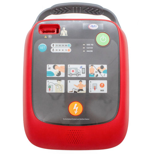 Defibrillatore esterno semiautomatico - STH1005 - Abronn - bifasico / impermeabile / multilingue