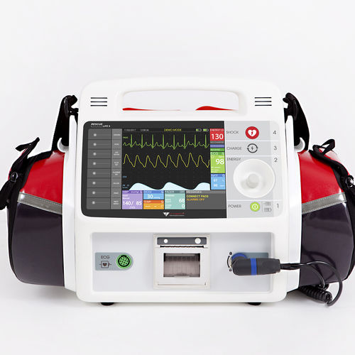 Defibrillatore esterno automatico - Rescue Life 9 - Abronn - con monitor / bifasico