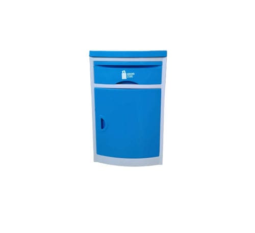 Comodino con rotelle - STH017 - Abronn - con tavolino servitore / con cassetti