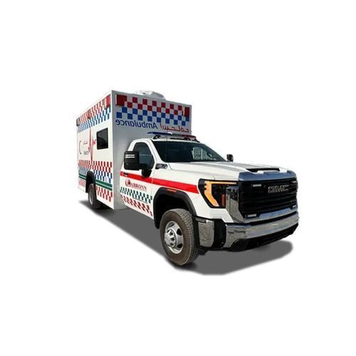 Ambulanza per terapia intensiva - GMC Sierra - Abronn - per trasferimento di pazienti / con compartimenti / 4x4
