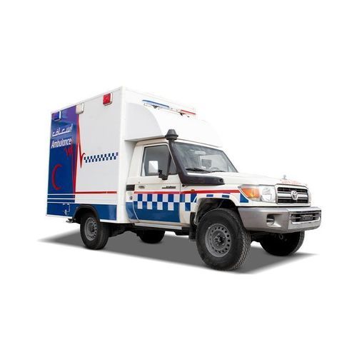 Ambulanza per terapia intensiva - Toyota Land Cruiser - Abronn - per trasferimento di pazienti / con compartimenti / a 4 barelle