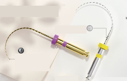 Punta odontoiatrica - E-FLEX PATH - Changzhou Sifary Medical Technology - metallizzata / dritta