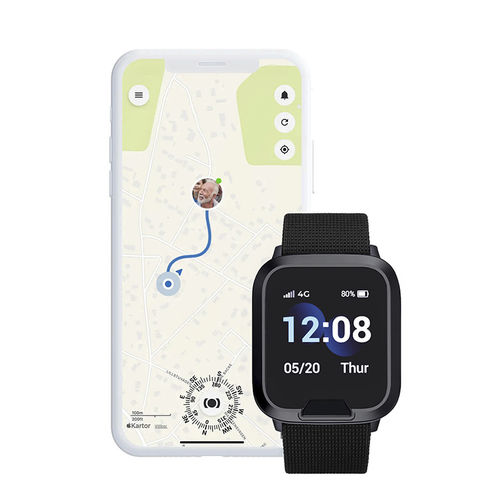 Sistema di allarme a orologio - MiniFinder&reg; - MiniFinder Sweden - per anziani / per sistema di localizzazione GPS / con funzione actimetria