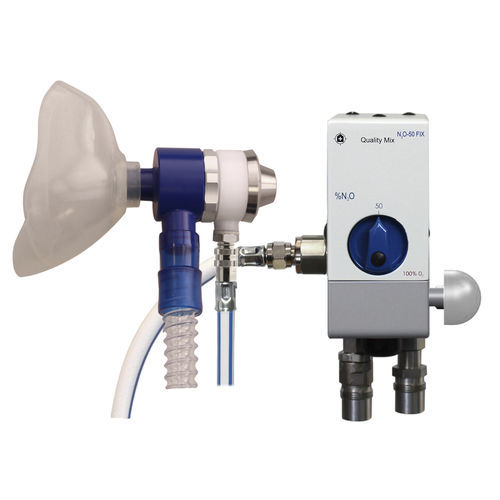 Miscelatore di gas per anestesia - QualityMix N2O 50 FIX - DEHAS Medical Systems - O2 / N2O / tubo flussometro