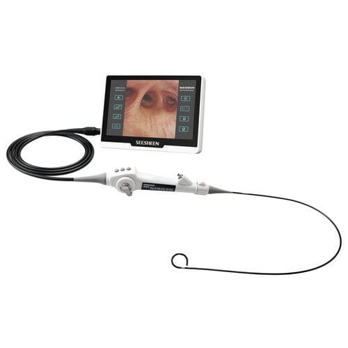 Broncoscopio veterinario video - VSF-E11FT - Zhuhai Seesheen Medical Technology - per animali di piccola taglia / con canale operativo