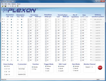 Software di controllo - PlexStim™ - Plexon Inc - di acquisizione / da ricerca / da laboratorio
