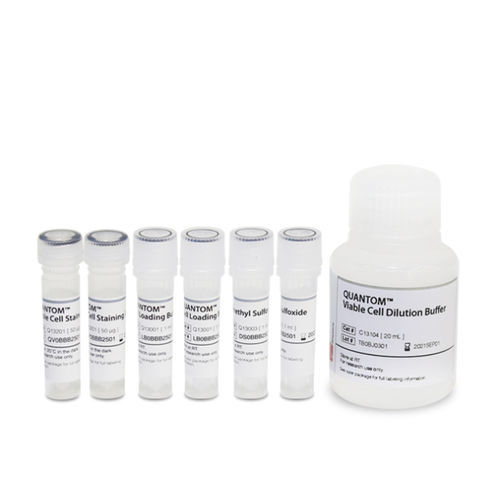 Kit di reagenti soluzione colorante - QUANTOM™ - Logos Biosystems - tampone di diluizione / tampone di caricamento / colorante