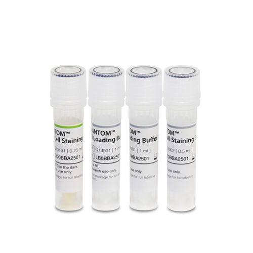 Kit di reagenti soluzione colorante - QUANTOM™ - Logos Biosystems - tampone di caricamento / colorante / per conteggio di cellule