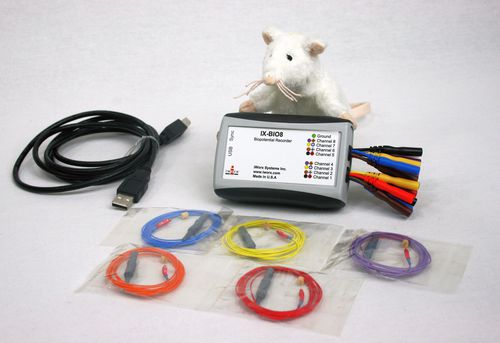 Sistema ECG veterinario 8 canali - IX-BIO8-SA  - iWorx - per animali di piccola taglia