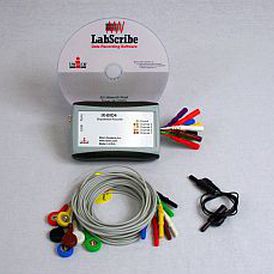 Sistema ECG veterinario 4 canali - IX-BIO4-LA  - iWorx - per animali di grossa taglia