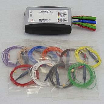 Sistema ECG veterinario 10 canali - IX-ECG12-SA - iWorx - per animali di piccola taglia