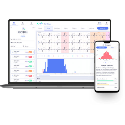 Software medico - Cardiolyse - per ospedale / per ECG / per farmacia