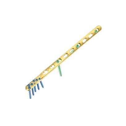 Placca di compressione per fibula - Wuhan Yijiabao Biological Materials - distale / in metallo