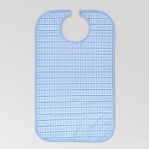 Bavaglio medico riutilizzabile - 2115838 - Textiles Rumbo - per adulto / blu / bianco