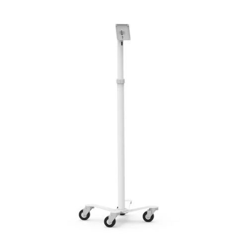 Carrello informatico per tablet PC - Medical Rolling Kiosk for VESA Monitors - Rise Freedom - Maclocks / Compulocks - sicuro