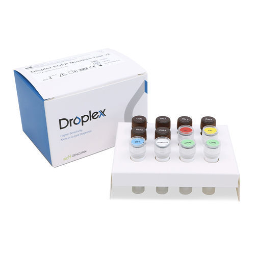 Kit di test per mutazioni del gene EGFR - Droplex v2 - Gencurix - del cancro del polmone / di mutazioni genetiche / di oncologia