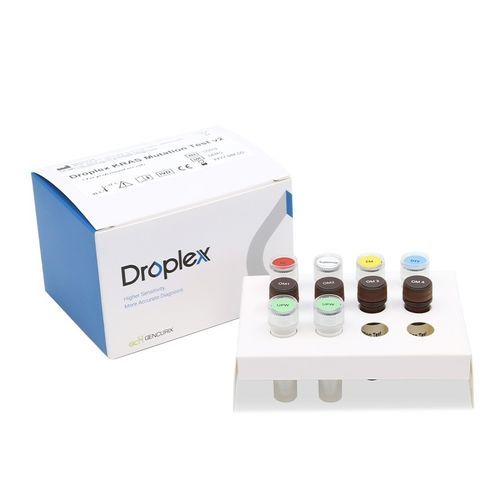 Kit di test per mutazioni di KRAS - Droplex v2 - Gencurix - del cancro del polmone / per cancro colorettale / di mutazioni genetiche